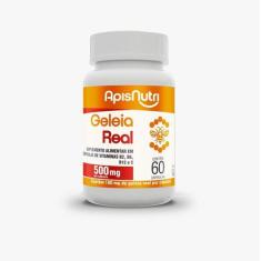 Geleia Real 500Mg 60 Cápsulas - Apisnutri