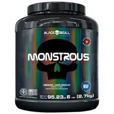HIPERCALÓRICO MONSTROUS - 6LB - 2,7KG MONSTROUS CHOCOLATE - 6 LBS/2,7 KG