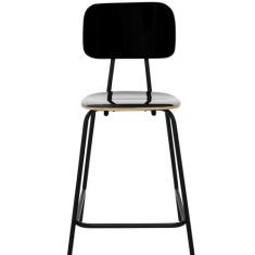 Banqueta Bistro Alta Linha Industrial - C.R.A. MOVEIS