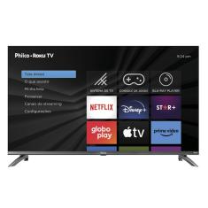 Smart TV Philco 40 Polegadas LED Roku PTV40M9GR2CGB - Preto