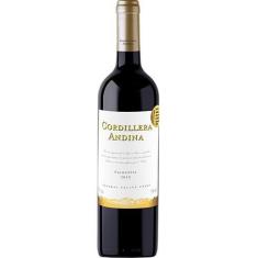 Vinho cordillera andina carmenere 750ml