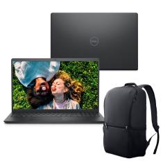 Notebook Dell Inspiron I15-I1300-M70PB 15.6" Full HD 13ª Gen Intel Core i7 16GB 512GB SSD Win 11 Preto Carbono + Mochila