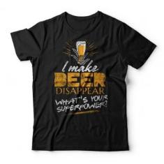 Camiseta Studio Geek Beer Disappear Unissex-Unissex