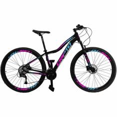 Bicicleta Aro 29 Cripto 24v Shimano Fr. Hidraulico Trava/K7-Feminino
