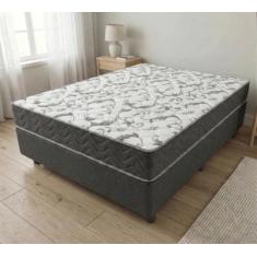 Cama Box Casal D28 Of 1,38x188x0,42 Montreal Yescasa