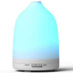 Mini difusor de aroma colorido 120ml lâmpada de aromaterapia atomizante ultrassônica