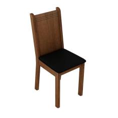 Kit 4 Cadeiras 4290 Madesa - Rustic/Preto