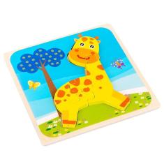 Blue Kids Cartoon 3d Sapo Quebra-cabeça Brinquedo Inteligente