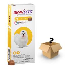 Bravecto Antipulgas Para Cães 2 A 4,5Kg + Petisco