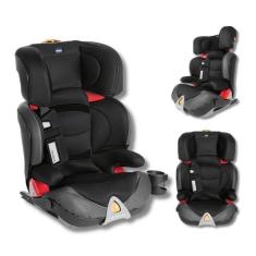Cadeira Oasys 2 - 3 Fixplus Evo Jet Black - Chicco