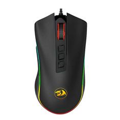 Mouse Gamer King Cobra USB 2.0 24000DPI Preto RGB Redragon - M711-FPS