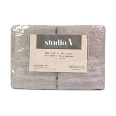 Jogo Toalhas Para Banho 5Pçs Nude/Rose Atlântica Fio Pentead