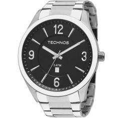 Relógio Technos Classic Steel Prata Masculino - 2015BZBS/1P