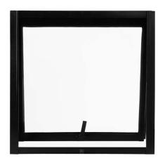 Janela de Alumínio Preto Vitro Máximo Ar CMC Classic - 1.00 (L) X 1.00