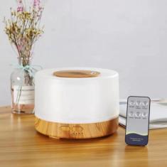 Umidificador Difusor de Aromas Purificador de Ar Ultrassônico 500 ml c