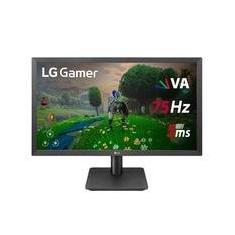 Monitor Gamer LG 21,5" Full HD, 75Hz, HDMI, FreeSync, VESA, Preto - 22MP410-B