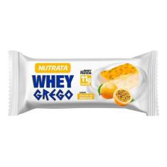 Whey Grego Bar Sabor Mousse De Maracuja 40g - Nutrata