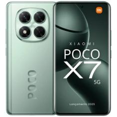 Smartphone Celular Xiaomi POCO X7 5G 512GB 12GB NFC tela Amoled 120 Hz