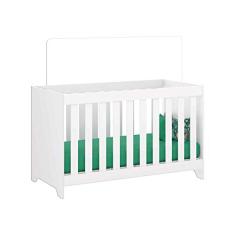 Berço Mini Cama 3 em 1 BBI-51 Ditália Móveis Branco