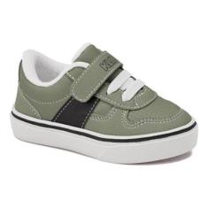 Tênis Infantil Klin Freestyle Baby Verde E Preto 259.066-Masculino
