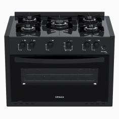 Imagem de Fogao a Gas de Embutir 5 Bocas Venax Picasso Line Preto