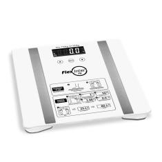 Balanca Digital Corporal Bioimpedancia Simple Branca FlexInter