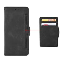 Capa com compartimento para cartão para Blackview A55 Capa flip com suporte para Blackview A55 Retro Magnetic Phone Shell Wallet Phone Case com compartimentos para cartões
