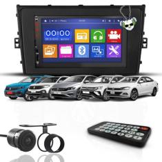 Kit Central Multimídia Universal Espelhamento Usb Mp5 2 Din Bluetooth 