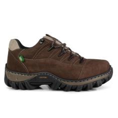 Tênis Masculino Casual Adventure em Couro Nobuck Café - Bell Boots, Ca