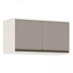 Armário Aéreo de Cozinha 80 cm 2 Portas de abrir Linea Luciane Móveis,