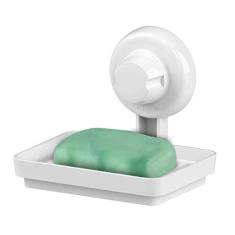 Saboneteira Branca com Ventosa Future Branco