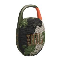 Caixa de Som Bluetooth Portátil JBL Clip 5 Camuflada, 12