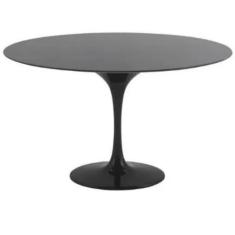 Mesa de Jantar Tulipa Saarinen Redonda 90 cm + Vidro - Personal Moveis