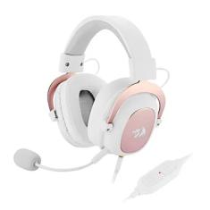 Headset Gamer Redragon Zeus 2 Sakura Edition 7.1, P2, Com Microfone PC e Consoles PS4/Xbox - H510W