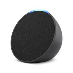 Echo Pop Amazon Smart Speaker, Compacto Com Alexa, Preto