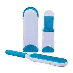 Escova Dupla Tira Pelos Roupas Sofá Carpete Mesa