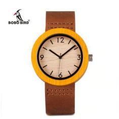 Relógio De Madeira Moringa - Bobo Bird