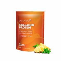 Collagen Protein Abacaxi e Hortelã Puravida 450g 