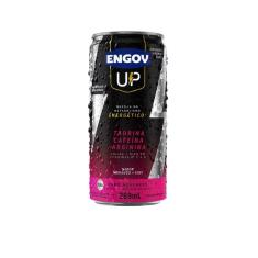 Energético Engov Up Taurina, Cafeína e Arginina Sabor Morango e Kiwi Zero Açúcares 269ml