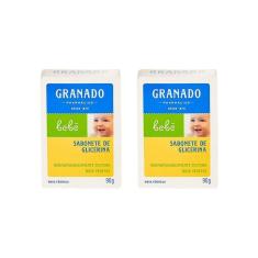 Sabonete Granado Baby 90G Glicerina Tradicional-Kit C/2Un