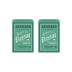 Sabonete Granado 90G Glicerina Hortela-Kit C/2Un