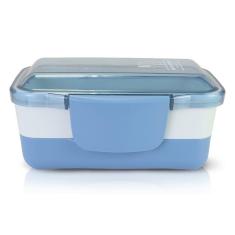 Pote Marmita De 2 Andares 950ml Jacki Design - Joy Azul