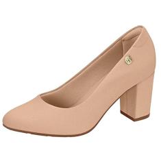 Sapato Feminino Modare com Salto Bloco Bege - 37
