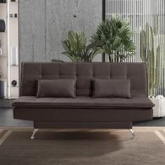 Sofá Cama 3 Lugares 192cm Luna - Estofart