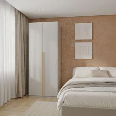 Guarda-roupa Modular 80cm com Portas e Gaveteiro Jade Cabecasa Madeiramadeira