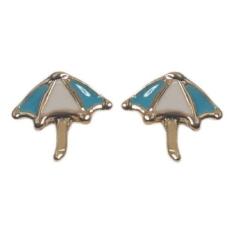 Brinco Infantil Tarraxa Baby Dourado F Ouro 18k Antialérgico - De Cast