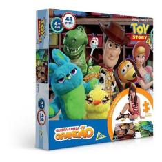 Quebra-Cabeça Grandão - Toy Story 4 - 48 Peças - Toyster