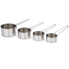Brinox - Conjunto Medidores Top Pratic Xicara 4 Peças - Aço Inox