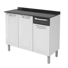 Balcao Ig3g1 105 Rose - Br/Preto