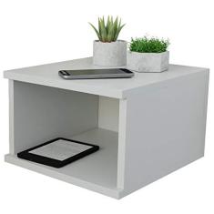 Mesa de Cabeceira Tipo Nicho Branco